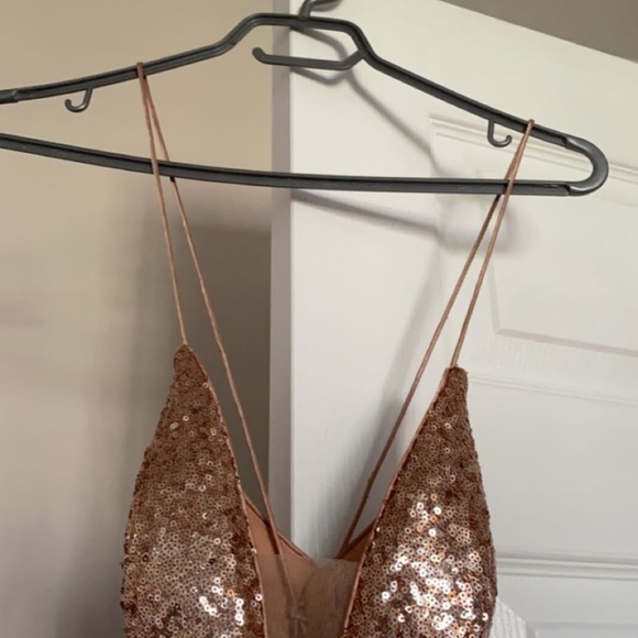 Rose gold prom gown - Picture 4 of 4